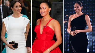 The best evening looks worn by Meghan, the Duchess of Sussex