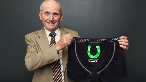 Tapp has thrown his support behind the 'Lucky Undies' campaign which is donating all proceeds to the National Jockeys Trust.