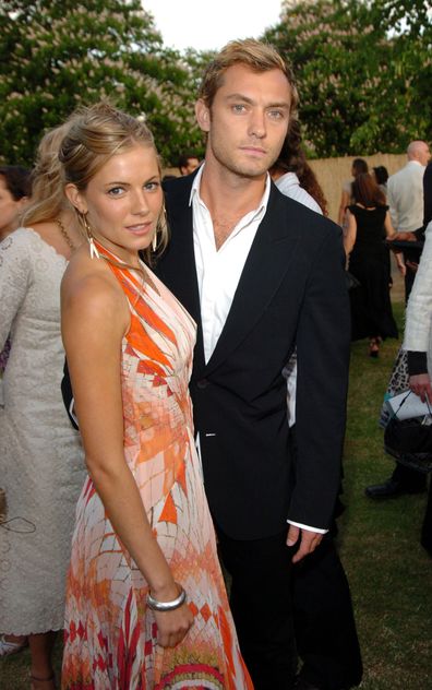 Sienna Miller and Jude Law