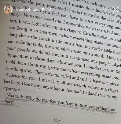 Keeley Hazell seemingly called out Olivia Wilde on Instagram.