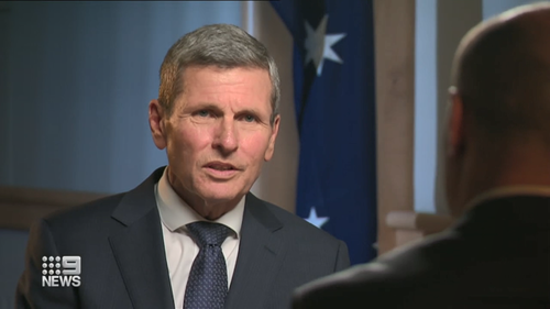 9News political editor Chris Uhlmann.