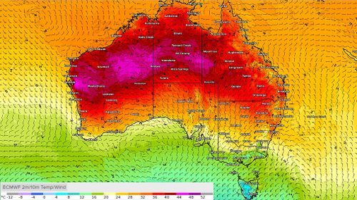 Australia weather news Queensland heatwave Brisbane records broken