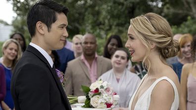 Jessica Rothe and Harry Shum Jr. star in All My Life