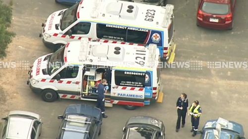 A young girl was taken to hospital in a stable condition. (9NEWS)