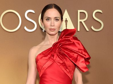 Emily Blunt attends the 16th Governors Awards at The Ray Dolby Ballroom on November 16, 2025 in Hollywood, California. 