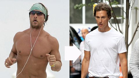 Liquid only diet: Matthew McConaughey's drastic weight loss for new movie