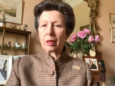 Princess Anne, Princess Royal opens the NHS Louisa Jordan Hospital in Glasgow via video link