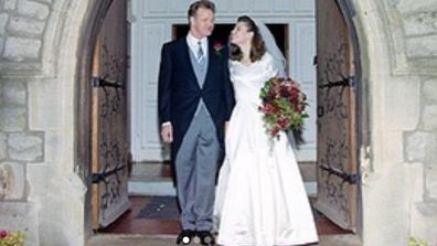 Gordon Ramsay and wife Tana on their wedding day in 1996.