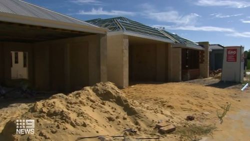 A stop work was called at all Hamlen Homes construction sites in Western Australia, after the company went into administration.