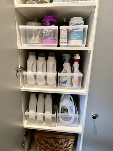 Kmart wide and low rolling storage compartment