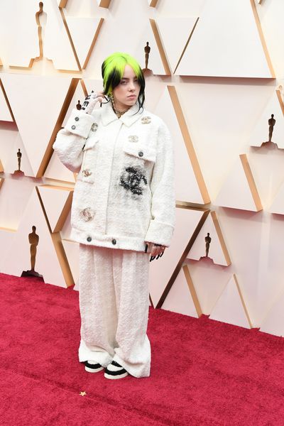 Billie Eilish at the 2020 Academy Awards