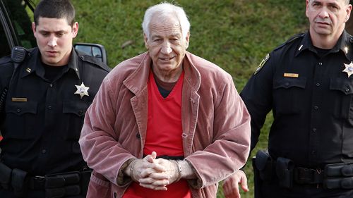 Mr Sandusky is the son of Jerry Sandusky, who in 2012 was found guilty of  45 charges related to the sexual abuse of children. (AAP)