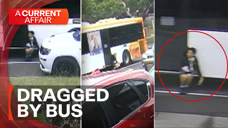 Passengers describe heart-stopping moment school boy was dragged by bus ...