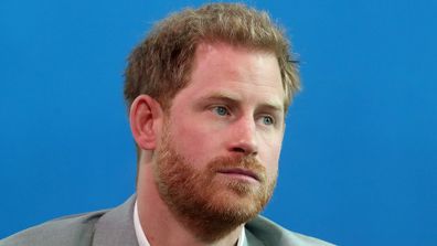 Prince Harry announces a partnership called 'Travalyst' at A'dam Tower on September 03, 2019 in Amsterdam.