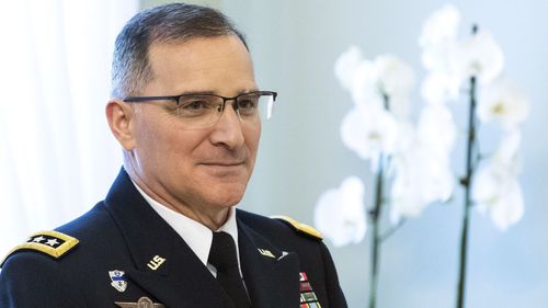 NATO's Supreme Allied Commander Europe, Army General Curtis Scaparrotti.