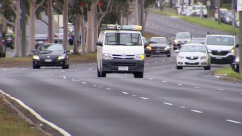 One mobile camera in Noble Park caught a driver every 180 seconds. (9NEWS)