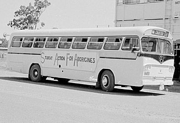 Which activist led the 1965 Freedom Ride?