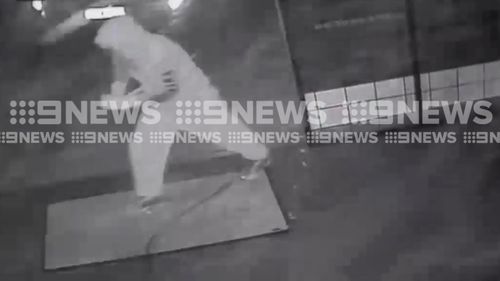 Police are hunting for the three men. (9NEWS)