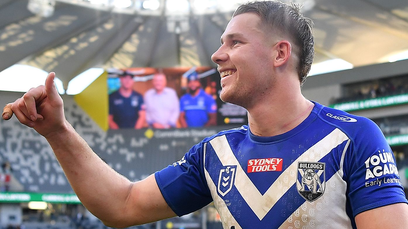 'The club is on the up': Matt Burton signs new five-year deal with Bulldogs