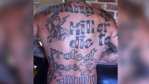 Fred Dib's tattoos. (Facebook)
