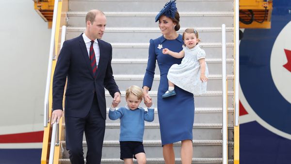 The Duke and Duchess of Cambridge, Prince Charlotte, Prince George in CanadA