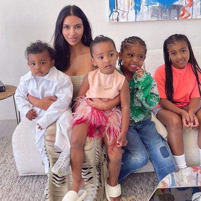 Kim Kardashian revealed her and all of her children had COVID