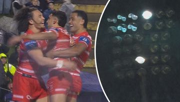 Dragons stun as lights go out on Panthers