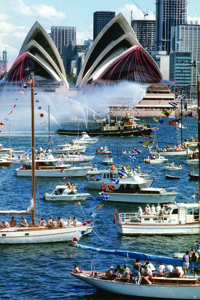 1973: Opening of Sydney Opera House