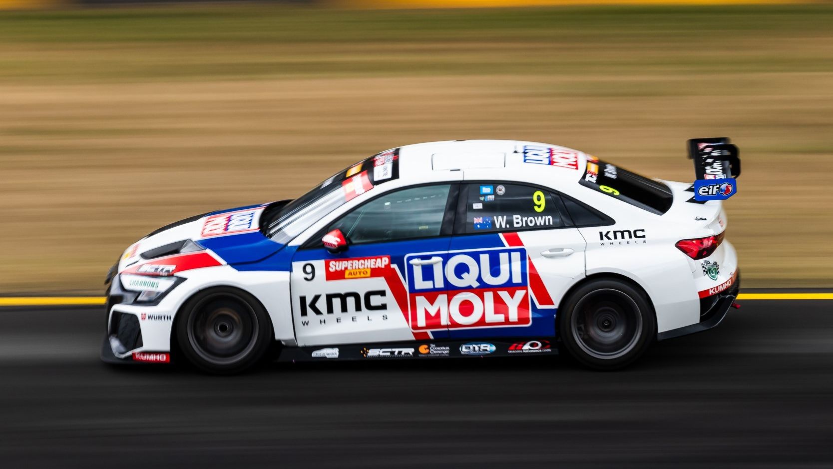 Will Brown in his Audi RS 3 LMS took victory in race one and two of the TCR World Tour at Sydney Motorsport Park.