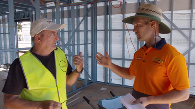 The Block 2025 Foreman Dan and Gmac 