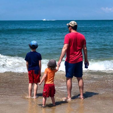 Stay-at-home dad admits frustration over caring for his children during summer break