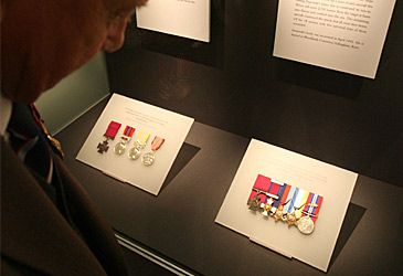 Which museum is home to the largest collection of Victoria Crosses with 210 medals?