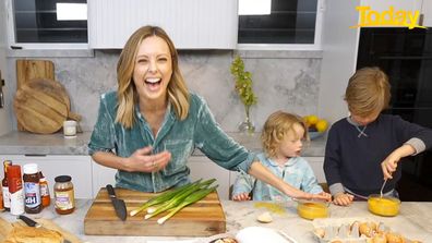 Jamie Oliver Ally Langdon 'One: Simple One-Pan Recipes' Mack and Scout kids