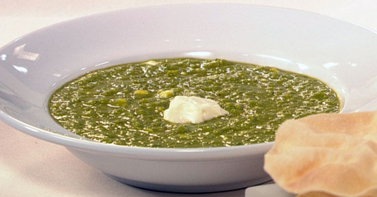 Curried pea soup - 9Kitchen