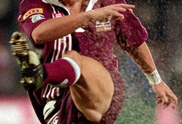 Which NSW representative's son played for Queensland at State of Origin level?