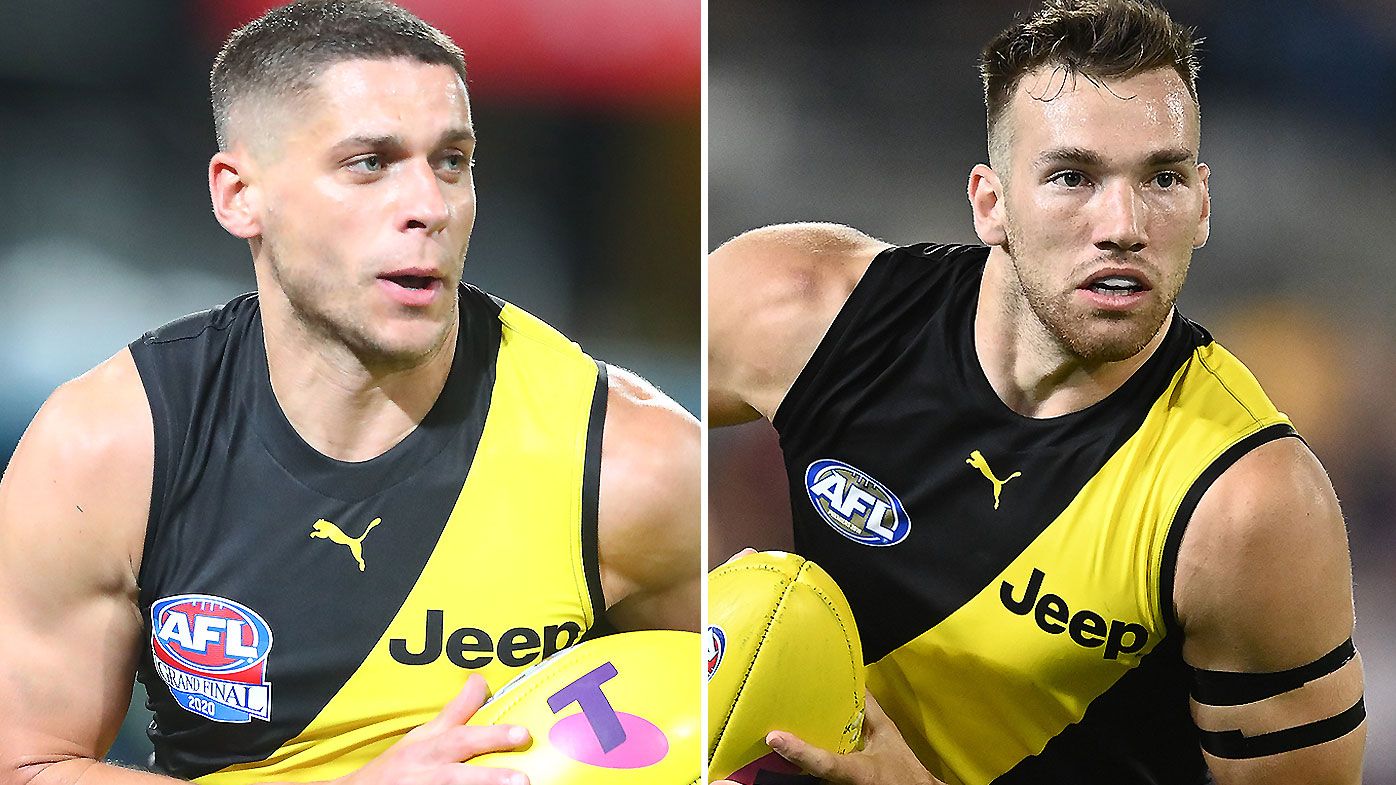 Richmond premiership duo Dion Prestia and Noah Balta in isolation after contracting COVID-19