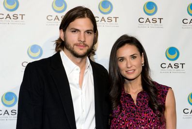 Ashton Kutcher, Demi Moore 