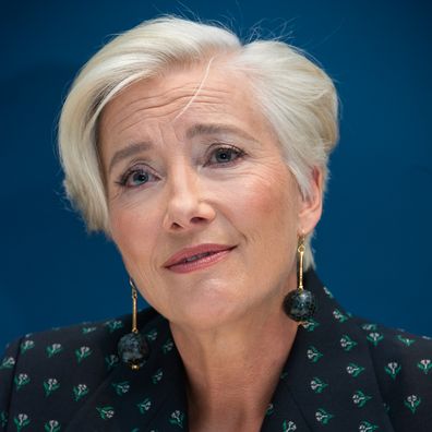 Emma Thompson at the "Late Night" Press Conference at the Corinthia Hotel on May 20, 2019 in London, England. 