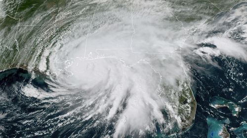 Hurricane Sally is a slow-moving storm, meaning more rain is being dumped on the same places over a greater period of time.