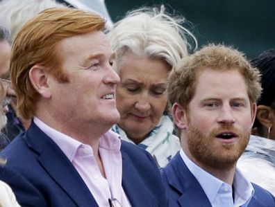 Mark Dyer Prince Harry at event