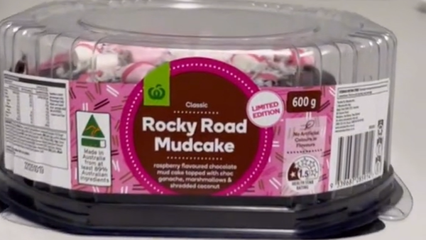 woolworths rocky road mudcake