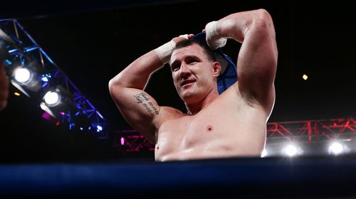 Gallen won the fight after 88 seconds. (Getty)