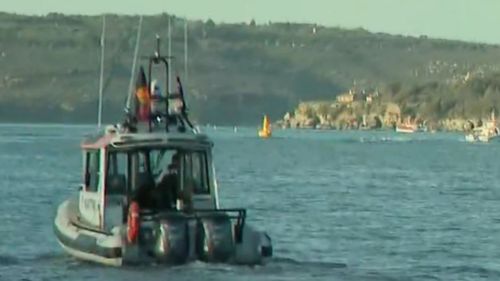 Humpback whale stuck in Sydney Harbour nets
