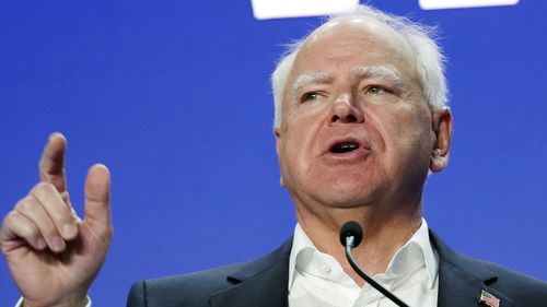Walz catapulted onto Harris' campaign by branding Trump and Republicans as "just weird".