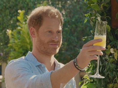 Prince Harry in a scene from With Love, Meghan