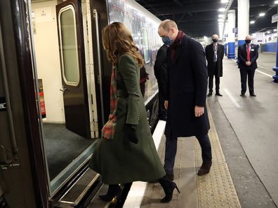 Prince William and Kate Middleton begin Royal Train tour of United Kingdom.