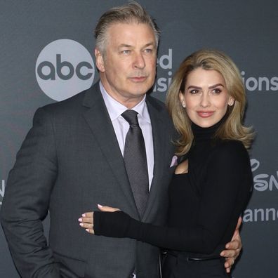 Actor Alec Baldwin and Hilaria Baldwin attend the 2019 Walt Disney Television Upfront at Tavern On The Green on May 14, 2019 in New York City.