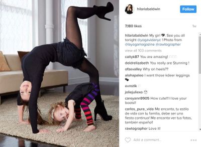 Hilaria Baldwin, wife of Alec, is a pro yoga teacher so it stands to reason she'd use the age-old practice to tone and tighten post bub.&nbsp;
