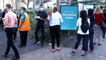 Vaccine hesitancy rates in New South Wales have more than halved during the current Delta outbreak.