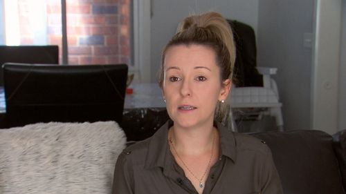 Melbourne mum Hannah Goland has called for something to be done about the baby formula crisis. (9NEWS)